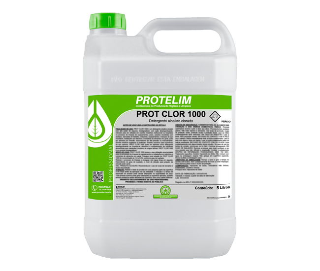 PROT CLOR 1000 - CHLORINATED ALKALINE DETERGENT