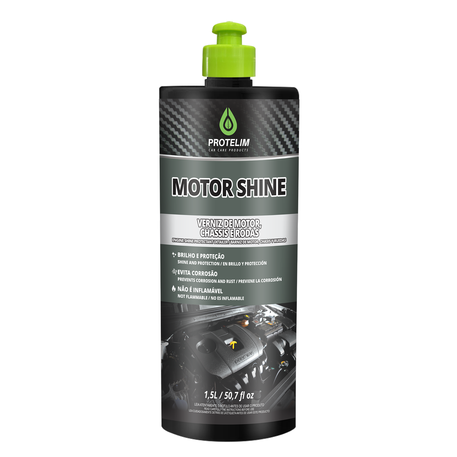MOTOR SHINE - PROTECTIVE VARNISH FOR ENGINES, CHASSIS AND INNER FENDERS - Image 2