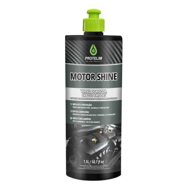 MOTOR SHINE - BARNIZ PROTECTOR PARA MOTORES, CHASIS Y CARCASAS DE RUEDAS - Imagen 2